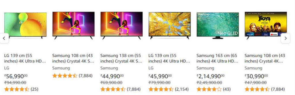 Alexa Built-in TVs at paisavasooldeals