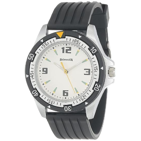 SF Sporty Analog Black Dial Men's Watch