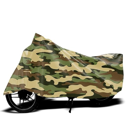 Autofy Military Green Waterproof Bike Cover