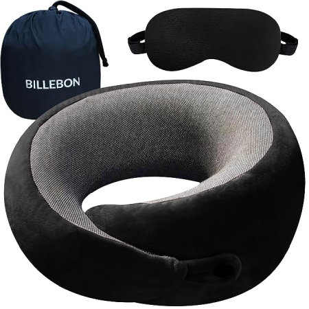 Billebon Ultrasoft Travel Neck Pillow