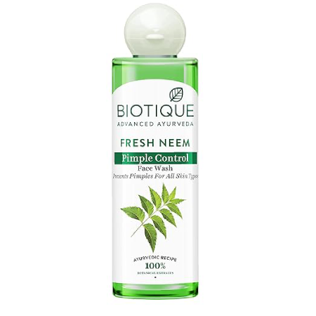 Biotique Fresh Neem Pimple Control Face Wash