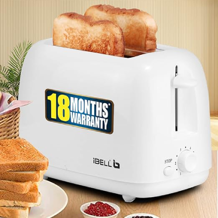 IBELL Toast500M 2 Slice Pop-Up Toaster