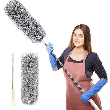 SHAYONAM Microfiber Extendable Feather Duster